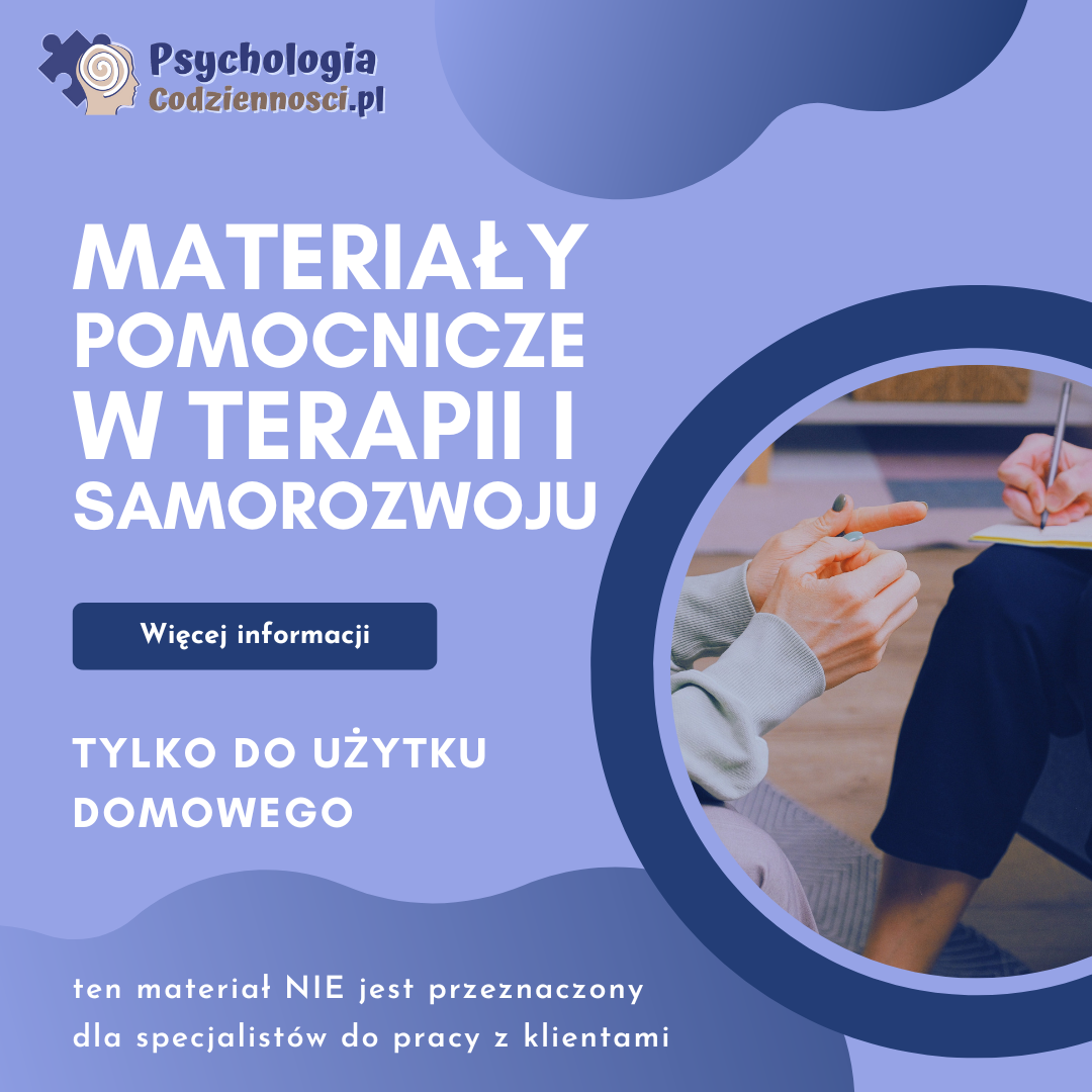 Pomoce terapeutyczne - dla osoby indywidualnej
